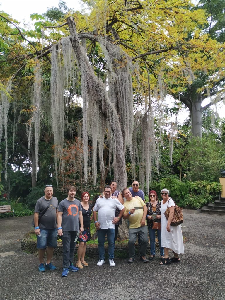Visita al jardín botánico de Puerto de la Cruz